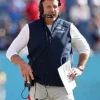 Shop New England Patriots 2025 Mike Vrabel Coach Navy Blue Vest