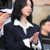 Lim Ji-yeon TV-Series Nice to Not Meet You 2025 Black Blazer