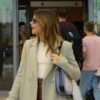 Nicole Wallace Our Fault Beige Blazer