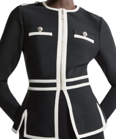 Sarah Plankmore The Rainmaker S01 Contrasting Zip Jacket