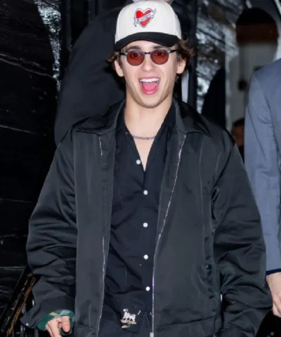 Buy Marcello Hernández Comedian Saturday Night Live 2025 Zip-Up Black Jacket