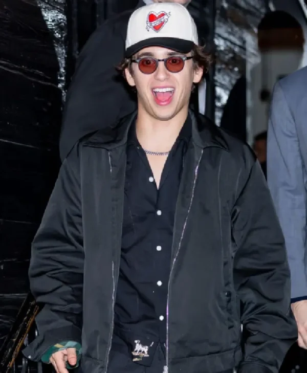 Buy Marcello Hernández Comedian Saturday Night Live 2025 Zip-Up Black Jacket