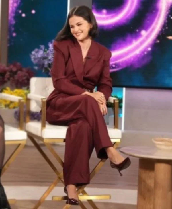Selena Gomez The Jennifer Hudson Show Season 04 Cropped Blazer For Sale