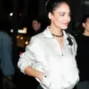 BAFTA Screening 2025 Tessa Thompson Hedda Silver Jacket For Sale