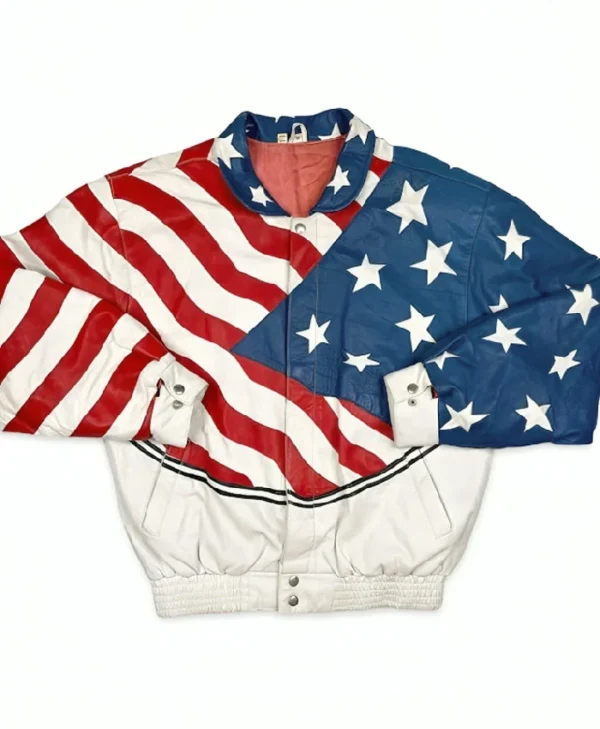 USA Flag 90 Day Fiance Happily Ever After Michael Eagle Jacket