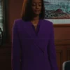 Skye P. Marshall Matlock Season02 Purple Blazer