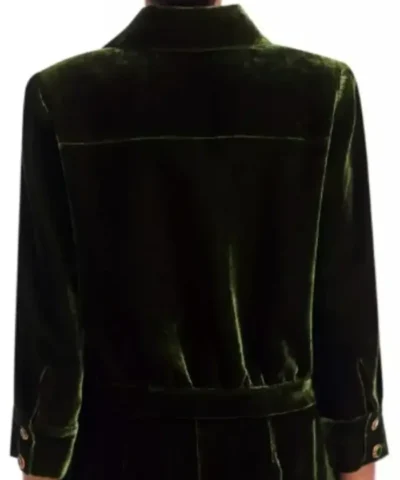 The View 2025 Joy Behar Green Velvet Jacket
