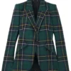 Sara Haines The View Plaid Blazer