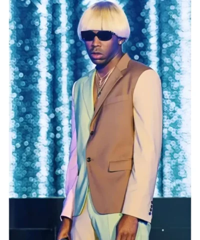 Tyler The Creator Camp Flog - Gnaw Color-Block Blazer