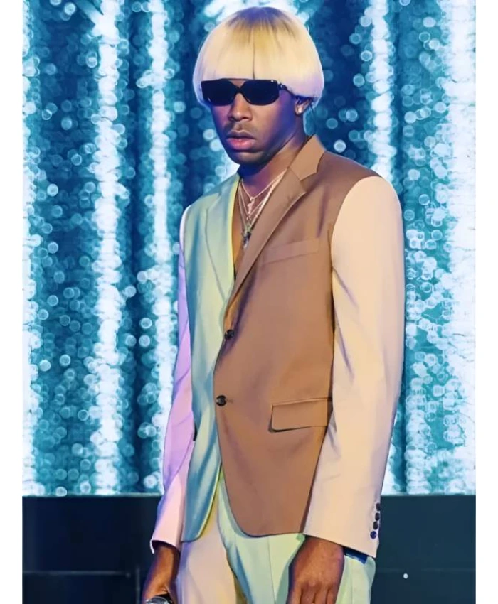 Tyler The Creator Camp Flog - Gnaw Color-Block Blazer