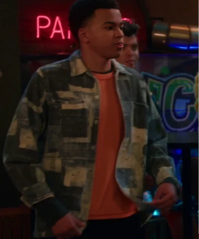 Shaun Dixon Vampirina Teenage Vampire S01 Elijah Patchwork Jacket