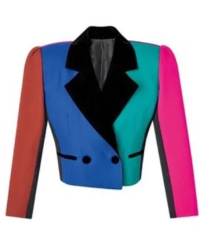 Buy Vanity Fair and Lancome Toast Women Zendaya Coleman Oversized Color Block Suit