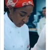 Shop Thom Browne Double Breasted White Chef Coat Jacket