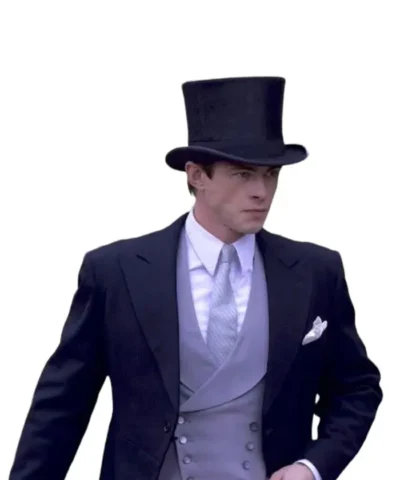 Fackham Hall 2025 Eric Noone Blue Blazer