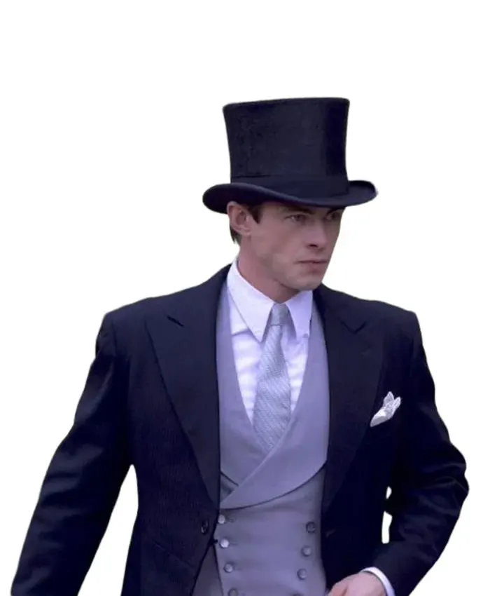 Fackham Hall 2025 Eric Noone Blue Blazer