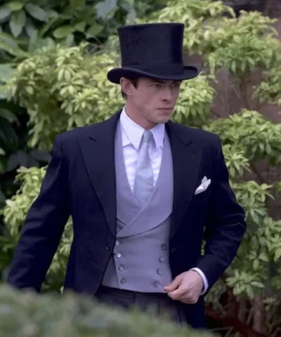 Eric Noone Fackham Hall 2025 Blue Blazer