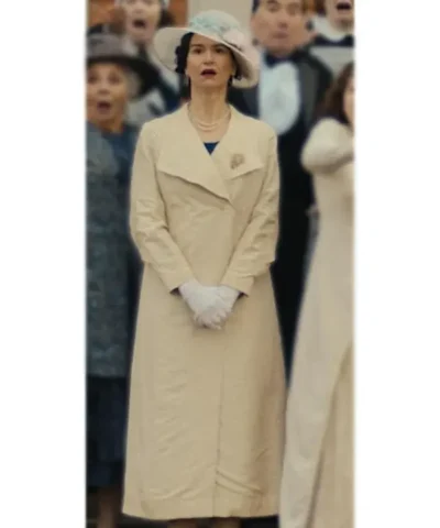 Fackham Hall 2025 Katherine Waterston Coat