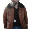 Stranger Things Season 5 David Harbour Puffer Jacket