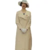 Katherine Waterston Fackham Hall 2025 Coat