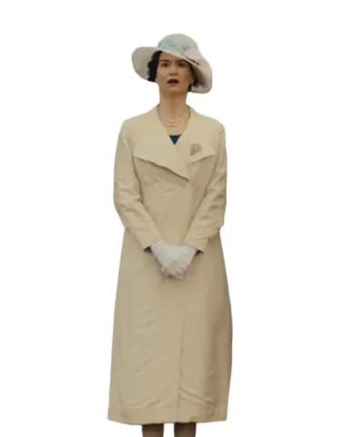 Katherine Waterston Fackham Hall 2025 Coat