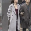 Melissa Barrera The Copenhagen Test S01 Wool Coat