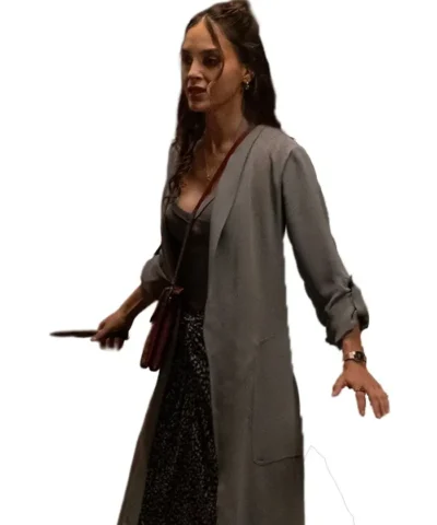 Michelle The Copenhagen Test S01 Gray Coat