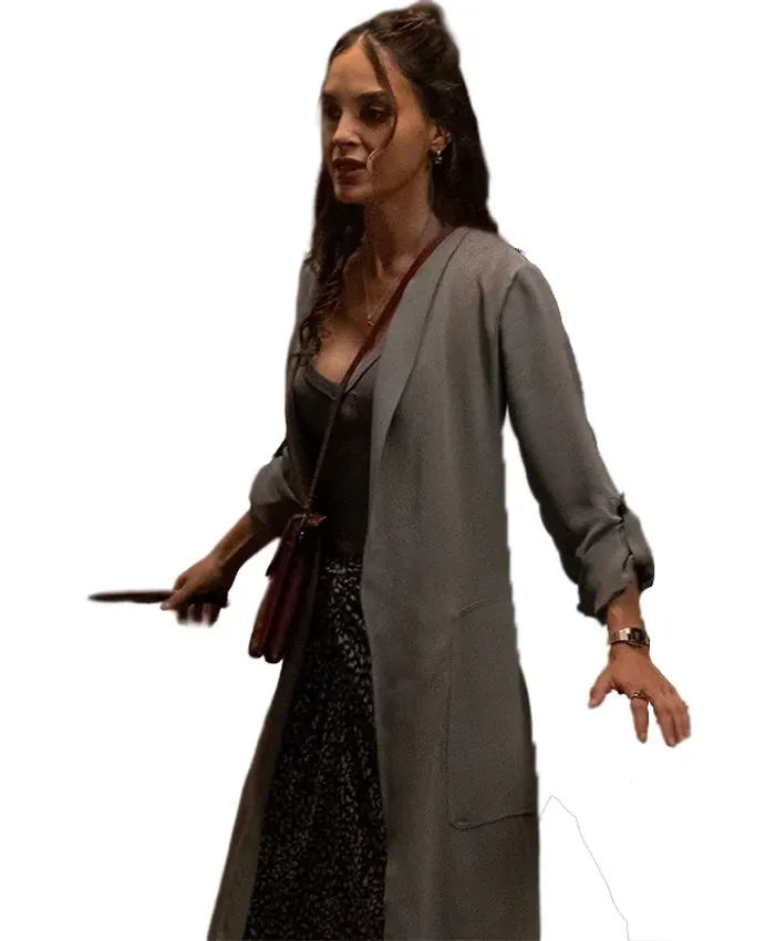 Michelle The Copenhagen Test S01 Gray Coat