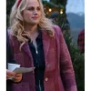 Rebel Wilson Tinsel Town 2025 Pink Coat