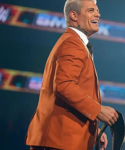 WWE SmackDown Cody Rhodes Orange Blazer
