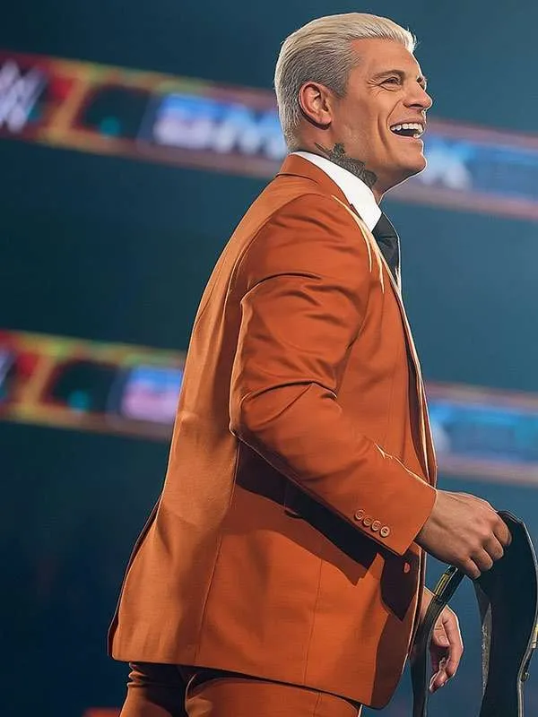 WWE SmackDown Cody Rhodes Orange Blazer