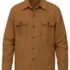 John Corbett Soul On Fire 2025 Cotton Brown Jacket