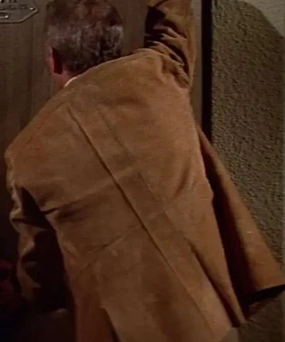 Paul Newman The Towering Inferno Brown Suede Jacket