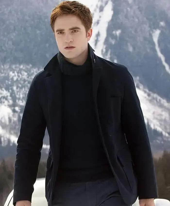 Edward Cullen The Twilight Saga Breaking Dawn Part 2 Black Jacket