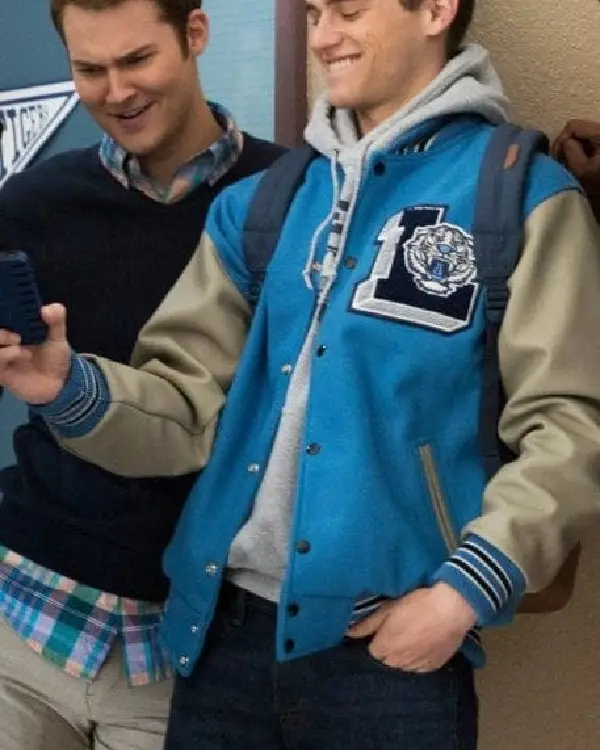 Justin Foley 13 Reasons Why Letterman Jacket