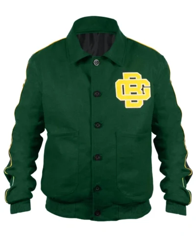 1952 Green Bay Packers Green Wool Varsity Jacket