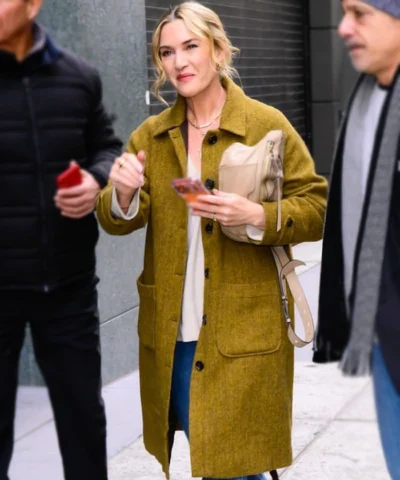 2025 Kate Winslet Brown Coat