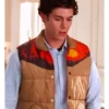 The OC S1 Adam Brody Gradient Puffer Vest
