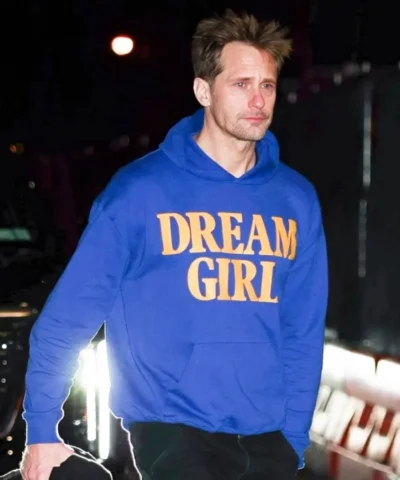 Alexander Skarsgard Dream Girl Blue Hoodie