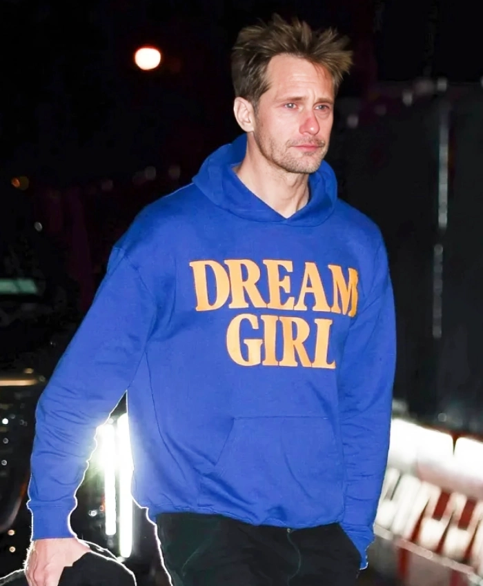 Alexander Skarsgard Dream Girl Blue Hoodie