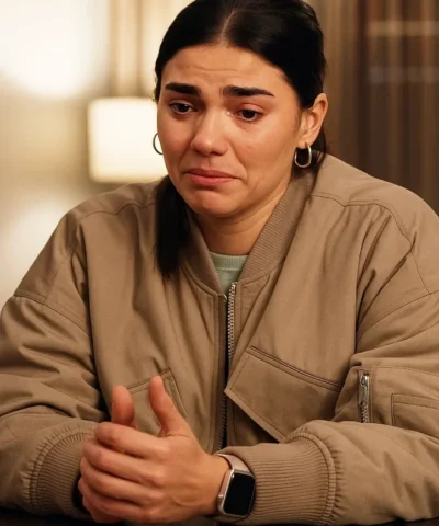 All Her Fault Kartiah Vergara Brown Jacket