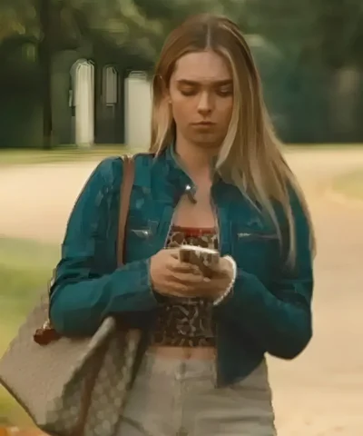 Amelia May Wild Cherry 2025 Denim Jacket