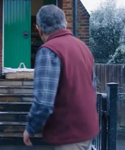 Alternative view of Rowan Atkinson Man Vs Baby 2025 Purple Vest