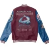 Avalanche Champions Varsity Maroon and Blue Jacket