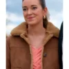 Baked With Love Holiday 2025 Brown Shearling Jacket