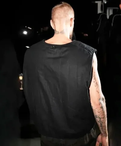 Bieber LA Black Vest