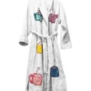 Brad Pitt Fight Club Bath Robe White