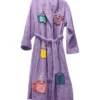 Brad Pitt Fight Club Bath Robe Purple