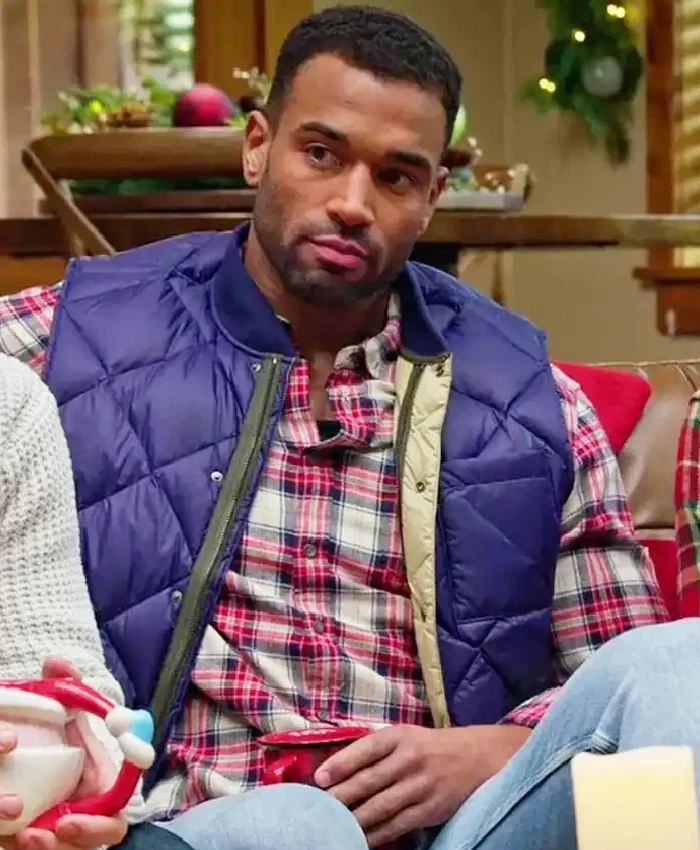 Brodie Finding Mr. Christmas Quilted Vest