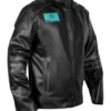 Cawthorne Power Rangers RPM Black Leather Jacket