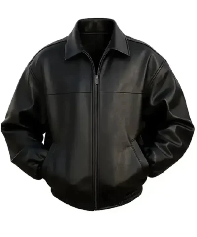 Chalamet Premiere Marty Supreme Leather Jacket